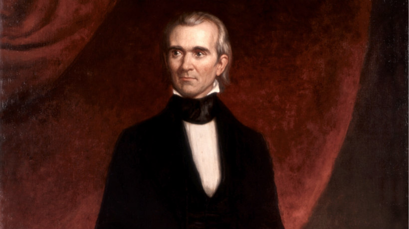 James Polk 1858
